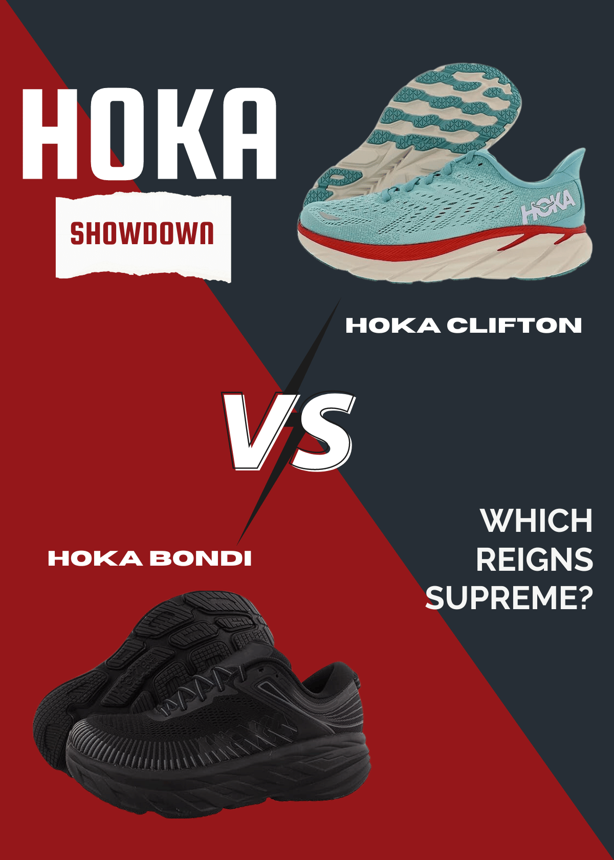 Hoka Clifton vs Bondi